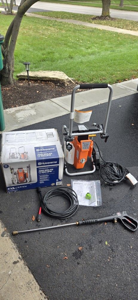 2024 HUSQVARNA 2000-PSI ELECTRIC PRESSURE WASHER