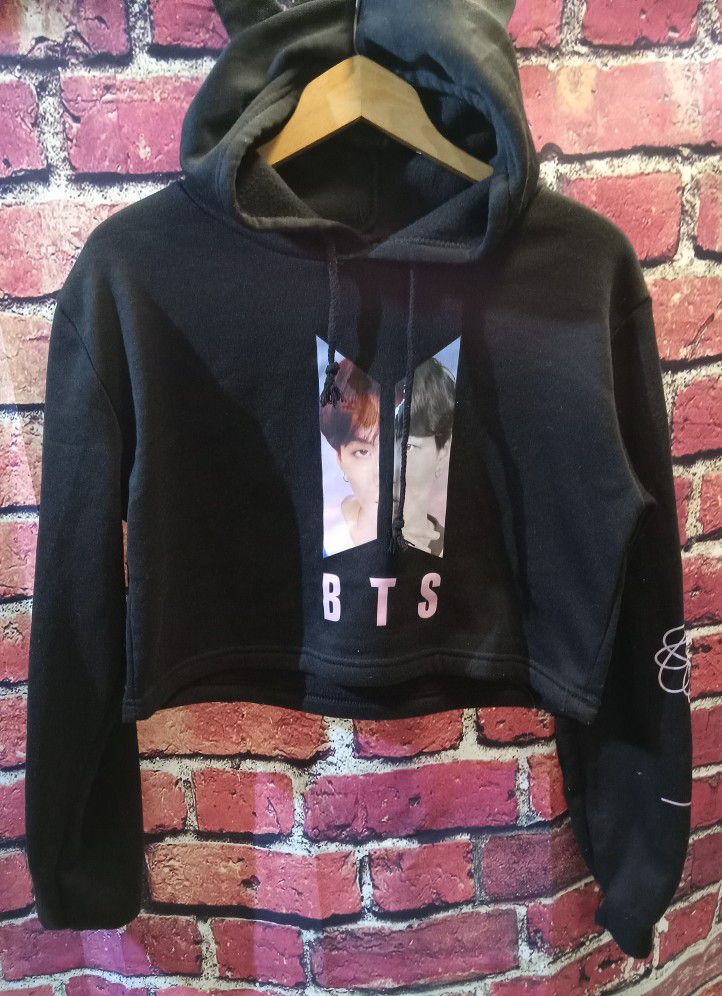 BTS Suga 93 Hoodie With Ears Womens Size L