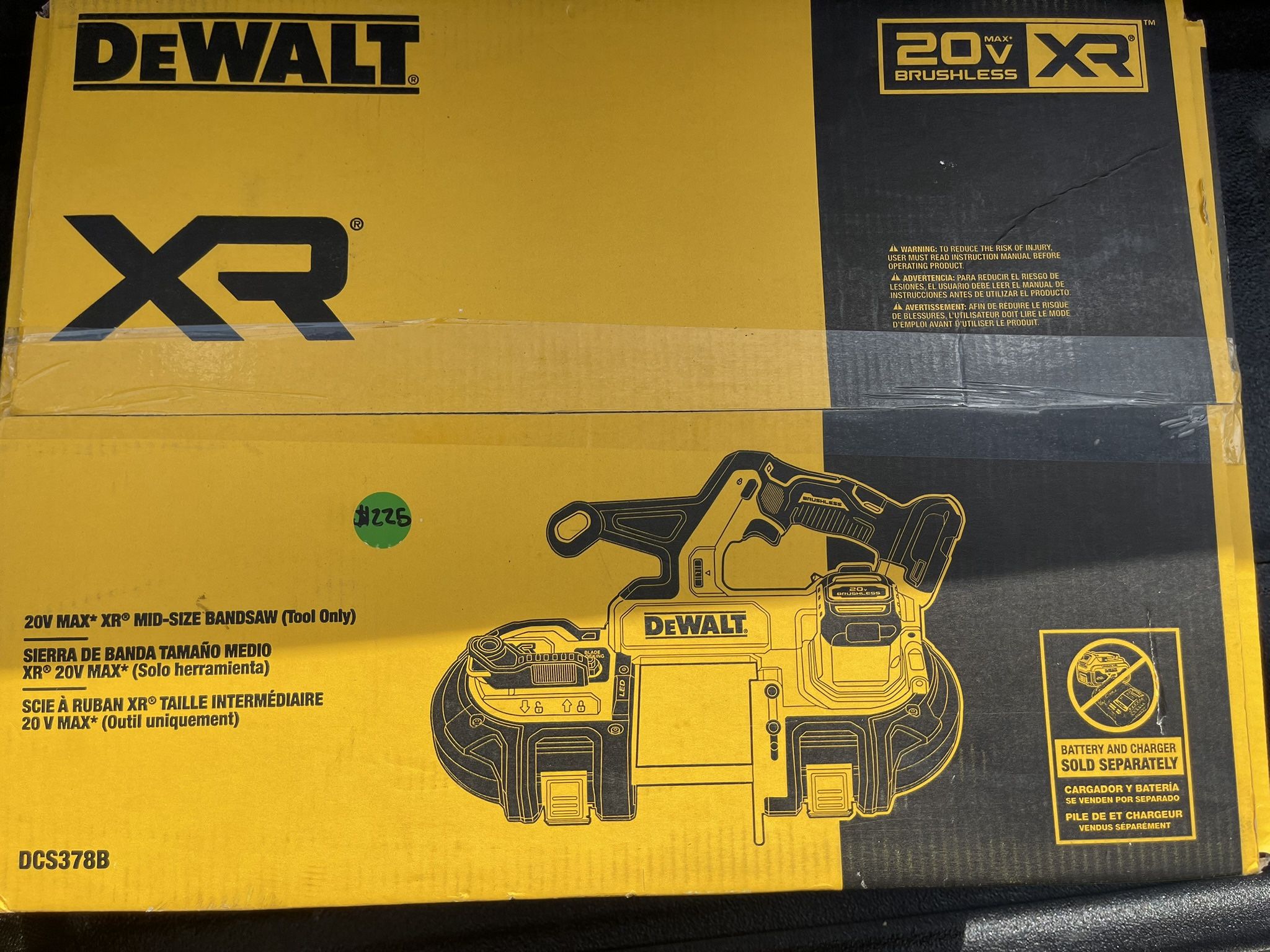 Dewalt 20v Band Saw