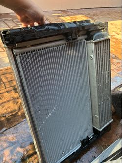 Radiator AC condenser and inner cooler