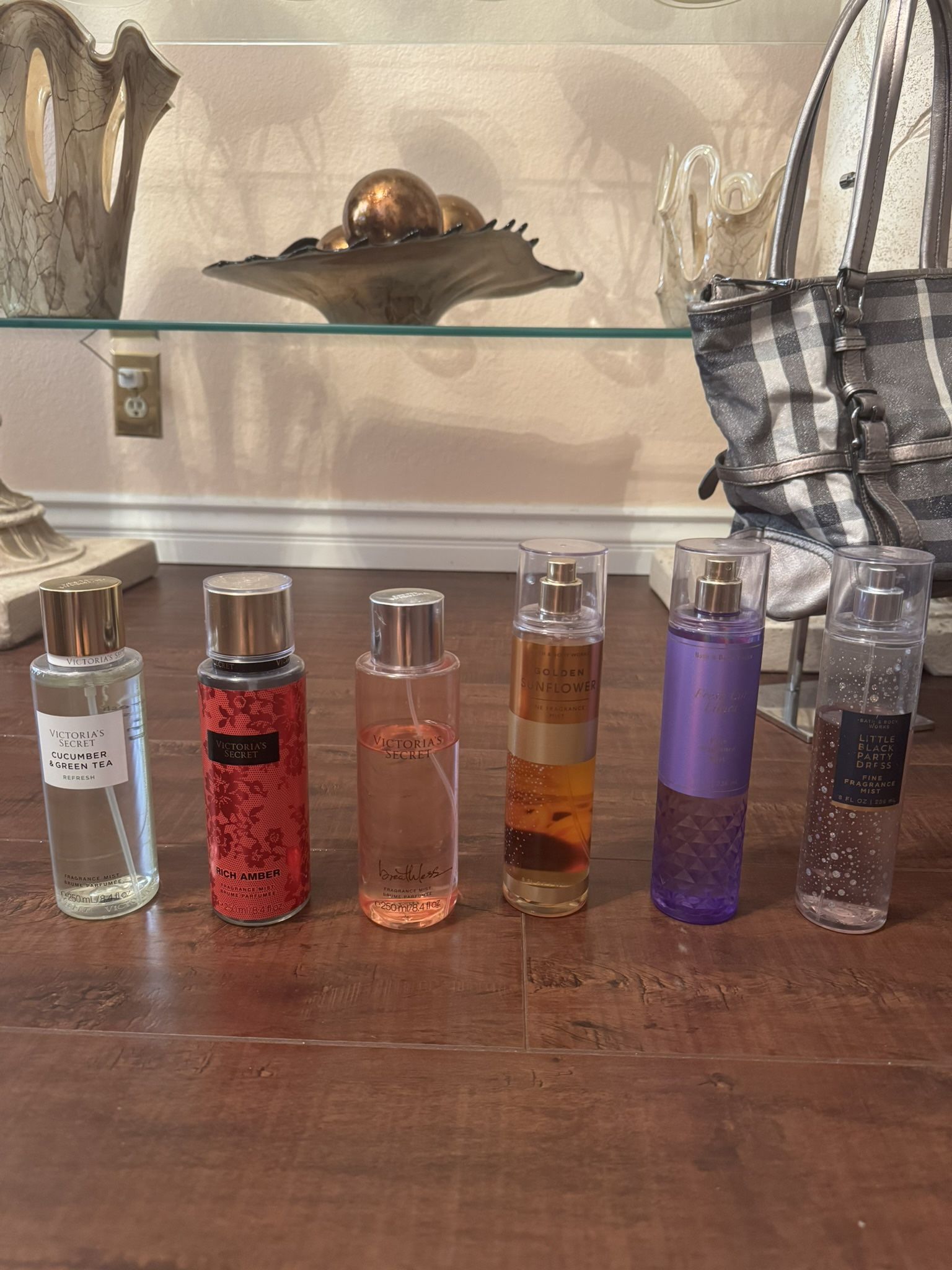Bundle 6 Victoria’s Secret Bath & Body Works Fragrance Mist