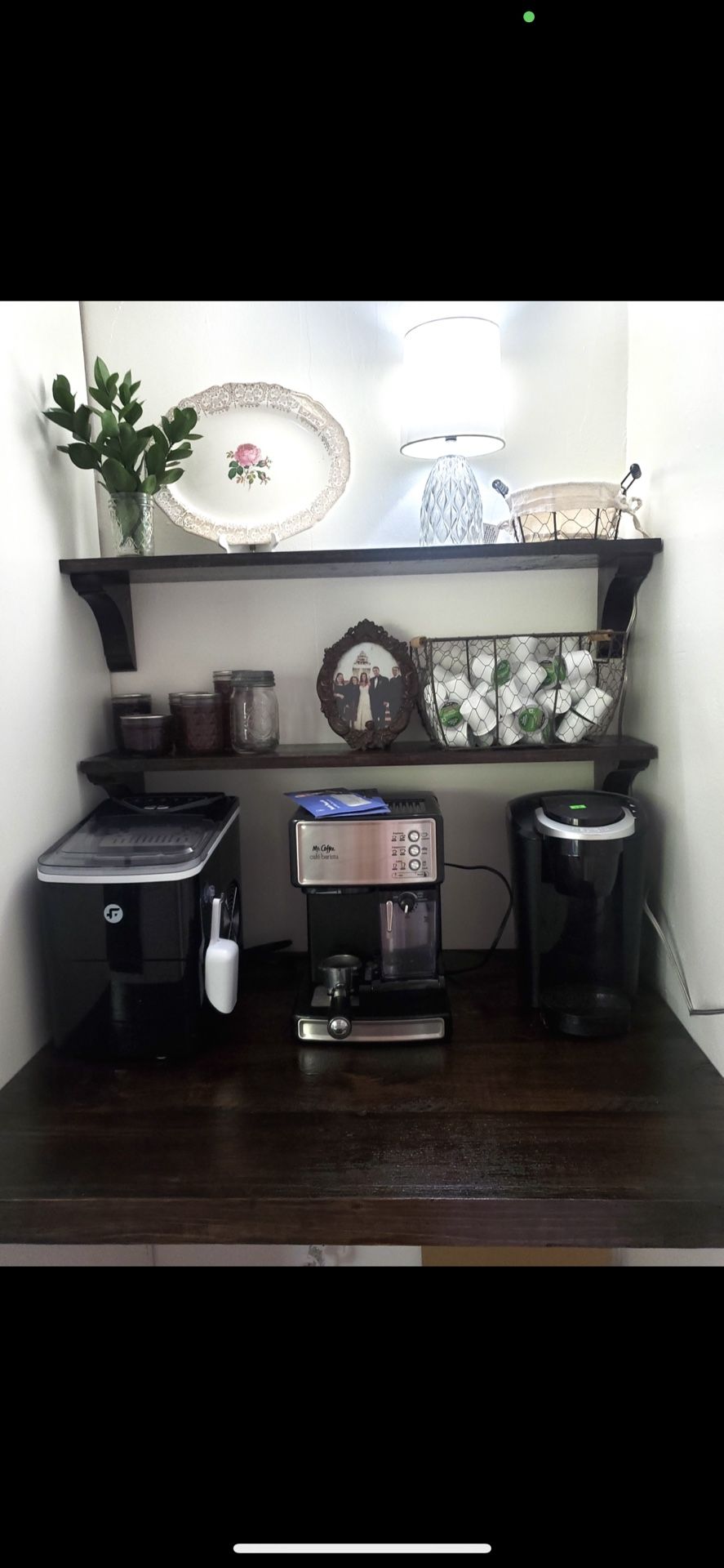 Canning/coffee cabinet