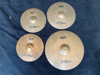Zildjian ZBT Series Drum Cymbal Pack 20” Ride 16” Crash 14” Hi Hats
