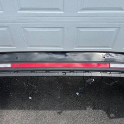 BLACK HYUNDAI PALISADE REAR BUMPER 2023 2024 2025