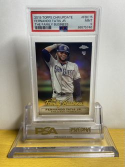 2019 Topps Chrome Update Fernando Tatis Jr. RC #FBC15 PSA 9