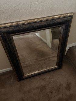22 1/2 x 26 Decorative Wall Mirror with Ornate Frame