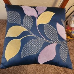 Deep Blue Couch Pillows