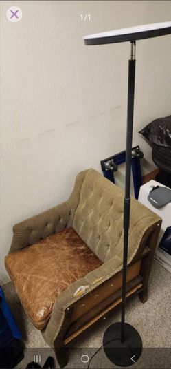 Free chair and LED torch lamp