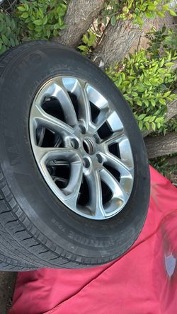 Jeep rims and tires