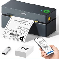 Bluetooth Thermal Label Printer, 4x6 Shippping Label