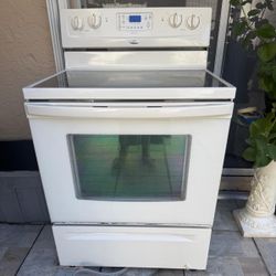 Whirlpool White Stove Top 