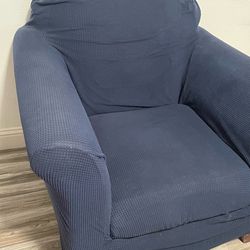 Chair & ottoman
