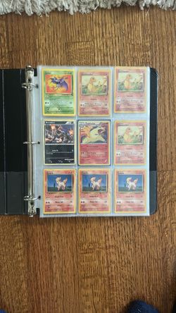 Binder Of Older Pokemon Cards