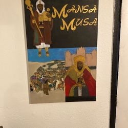  Mansa Musa — Original Acrylic Painting (24” x 36”)