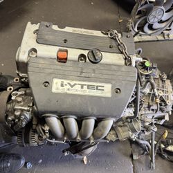 2006 Honda Accord Engine And Transmission For Sale Running Car Got Hit In The Back So I Took It Apart To Sell The Engine