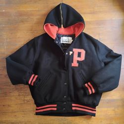 College Of The Pacific Tigers Letterman Jacket Woman's XL