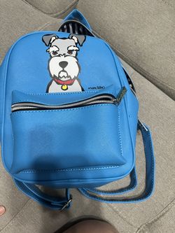Marc Tetro Schnauzer Backpack and pouch $25