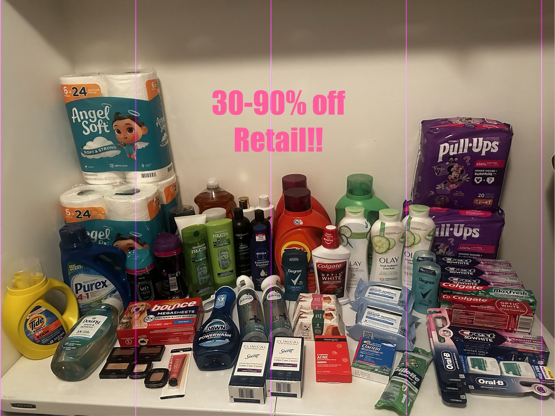 Stockpile sale! 30-90% off Retail!