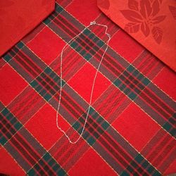 10k White Gold Necklace 