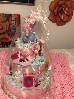 Baby Diaper Cake🌺