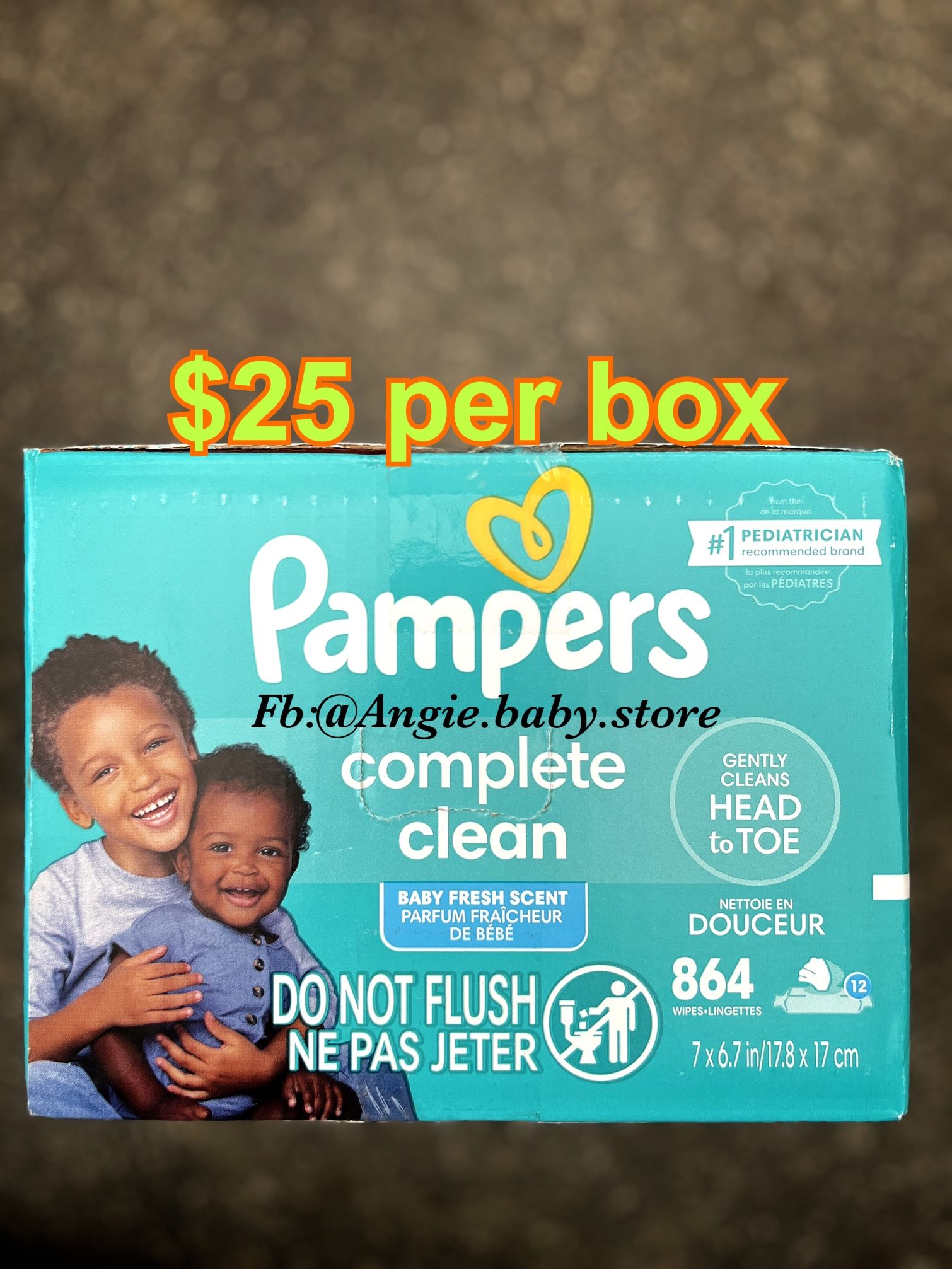 Pampers Wipes - Fresh Scented