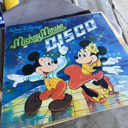 Mickey Mouse disco record