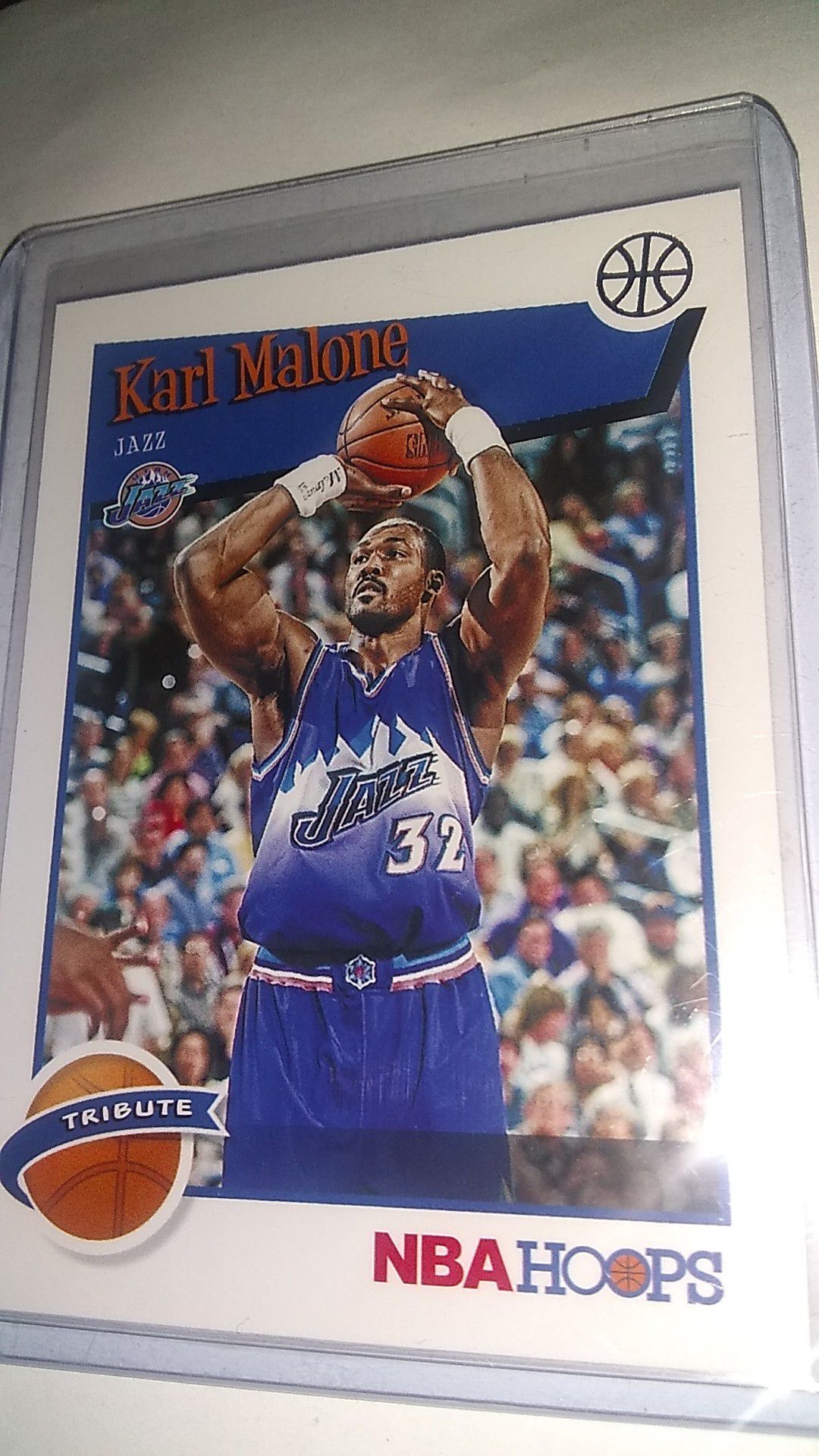 Karl Malone tribute card