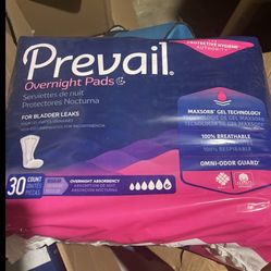 Prevail Overnight Pads
