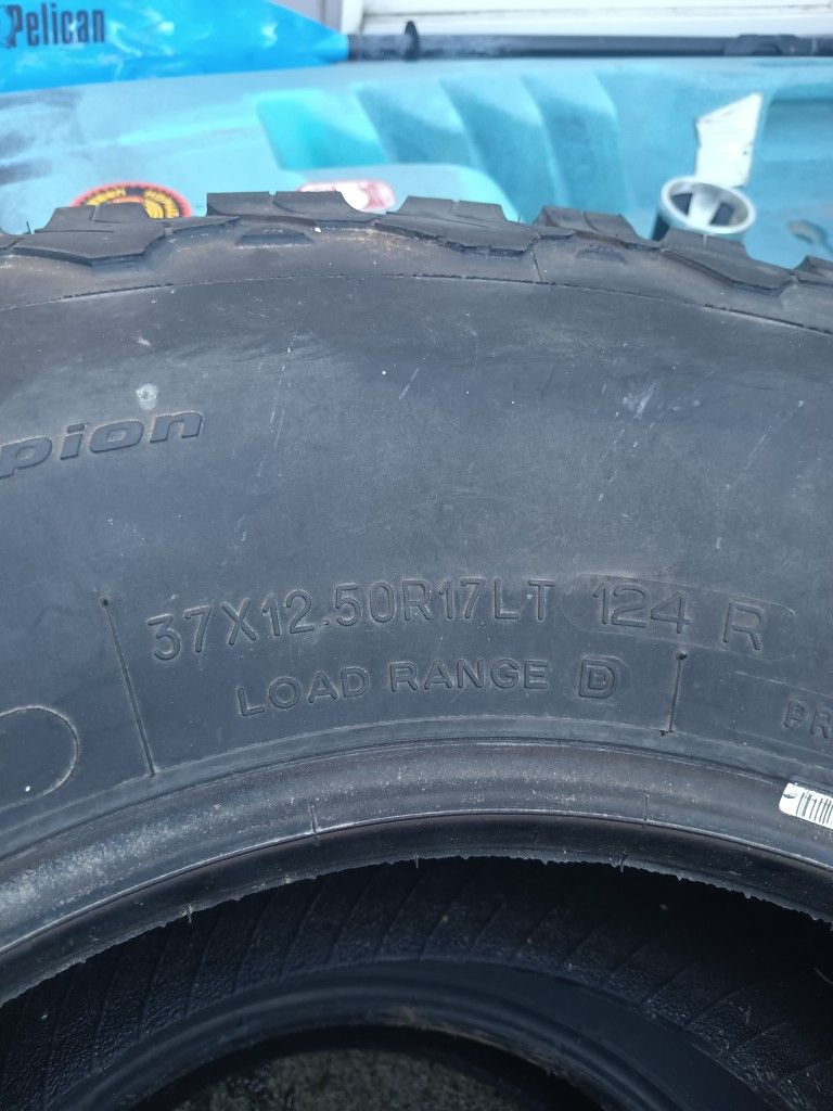 Free!! BF Goodrich-All Terrain 37's