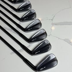 TaylorMade P790 Black Iron Set 4–PW | Dynamic Gold 105 S300