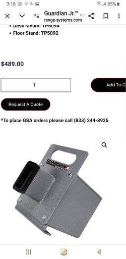 Guardian Table Top G@n Clearing Station