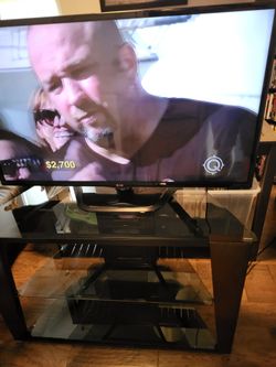 40 inch lg tv & stand