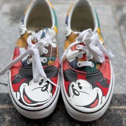 Vans Mickey And Friends Size 5 Men Women 6.5