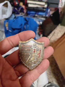Armor of God medallion