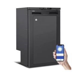 2.94 cu. ft. 83 l Car RV Refrigerator with Lock (Minus 4/46-Degree) French Door Refrigerator with Wi-Fi APP Control