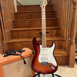 Fender MIM Stratocaster Special Edition w/ Orange Crush 35R Guitar Amp 