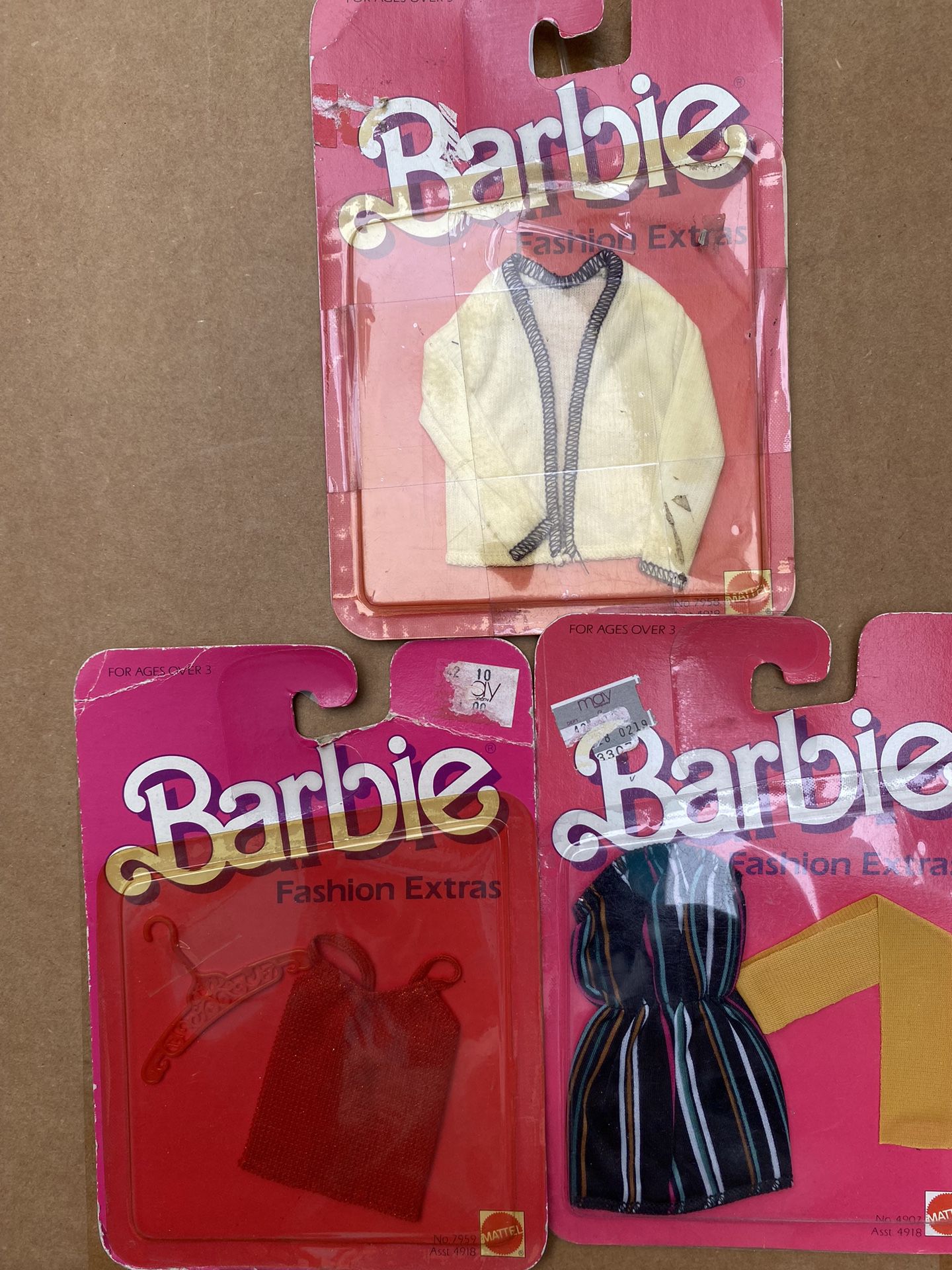 New Barbie Extras Doll  Outfit Clothes 1984 all for $35
