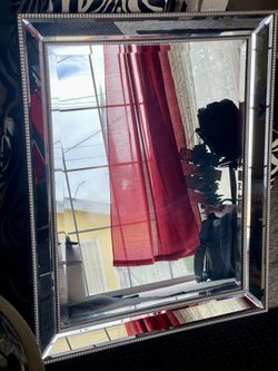 Elegant Silver Mirror (Used Like New) 