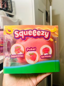 Jumbo peach squishy