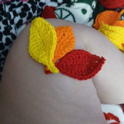 Crochet Autumn Leaves