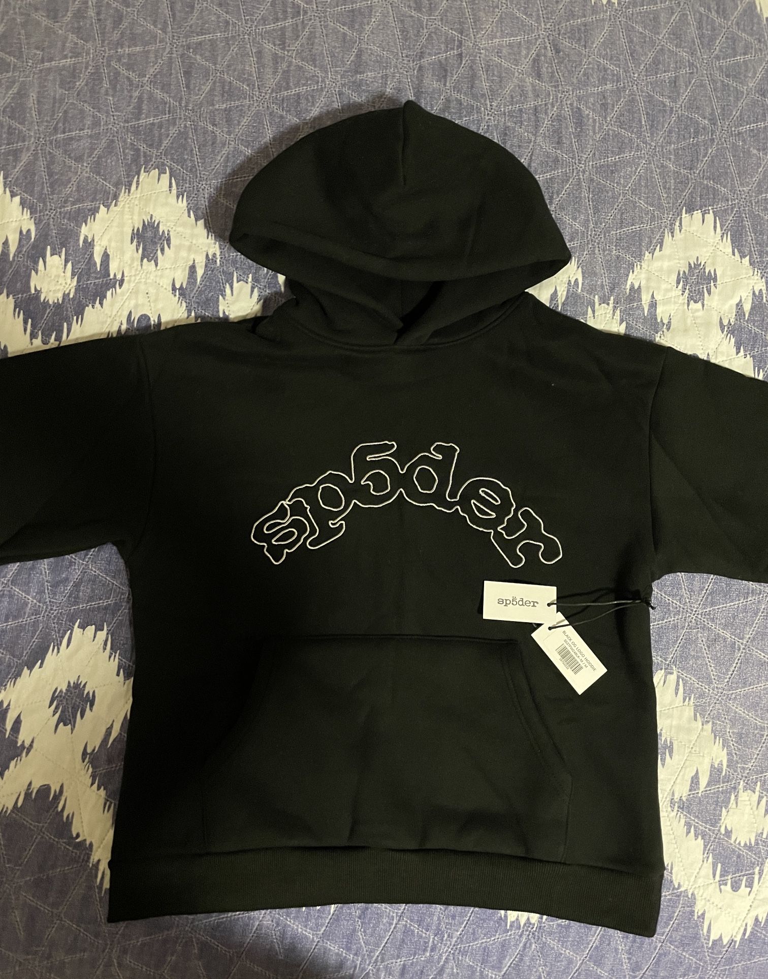 BLACK SP5DER HOODIE 1:1 120$
