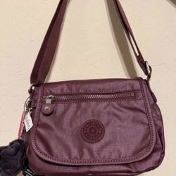 Kipling Crossbody bag Plum 