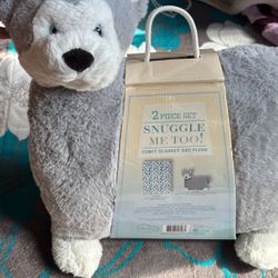 2 Piece Snuggle Baby Blanket 