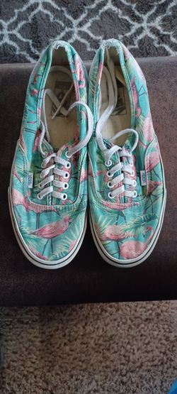 VANS Mens Size 11.5 FLAMINGO print