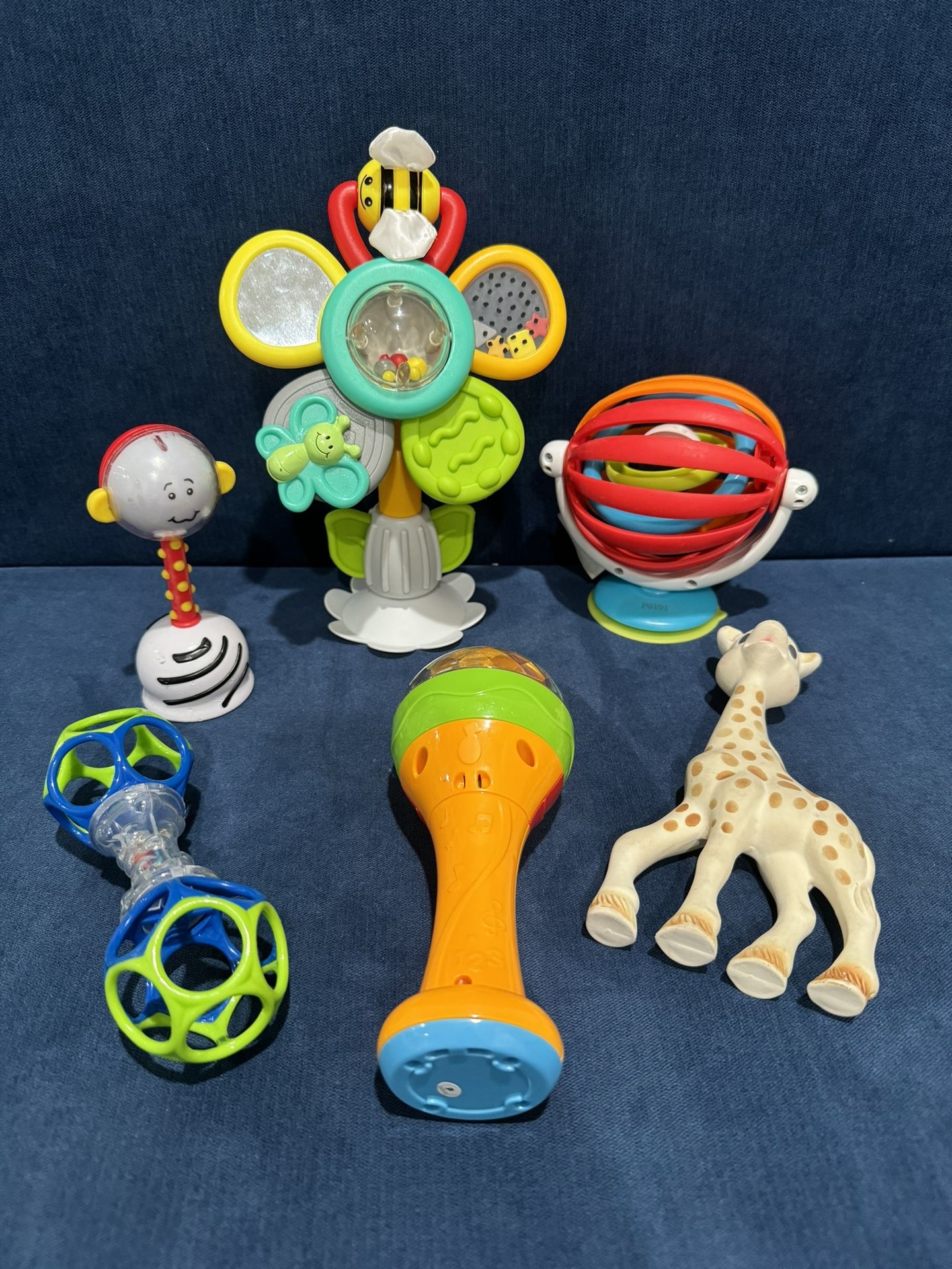 Baby Rattle/suction tot/teether Lot