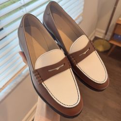 Koio Women's Brera Leather Penny Loafers