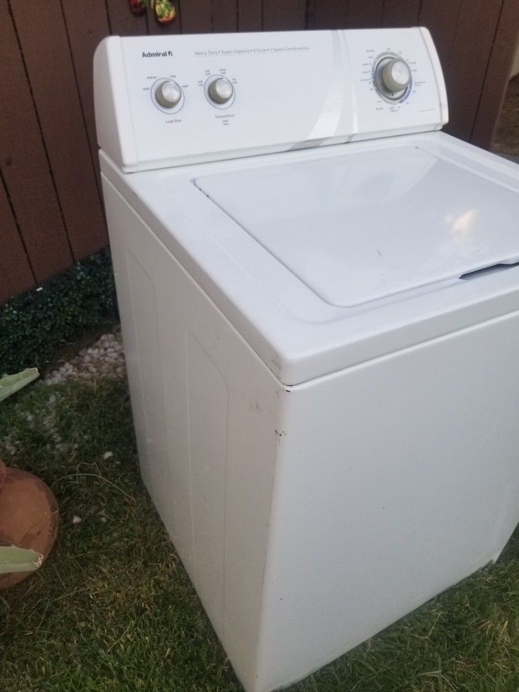Admiral washer Machine Super Capacity for Sale in Las Vegas, NV OfferUp
