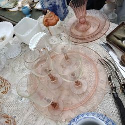Depression Glass Pink