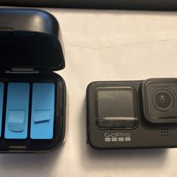 GoPro Hero 9 Black W/ Extra Batteries/charger Perfect Condition 