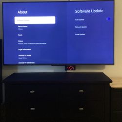 75" TCL TV with Roku 4k Stick